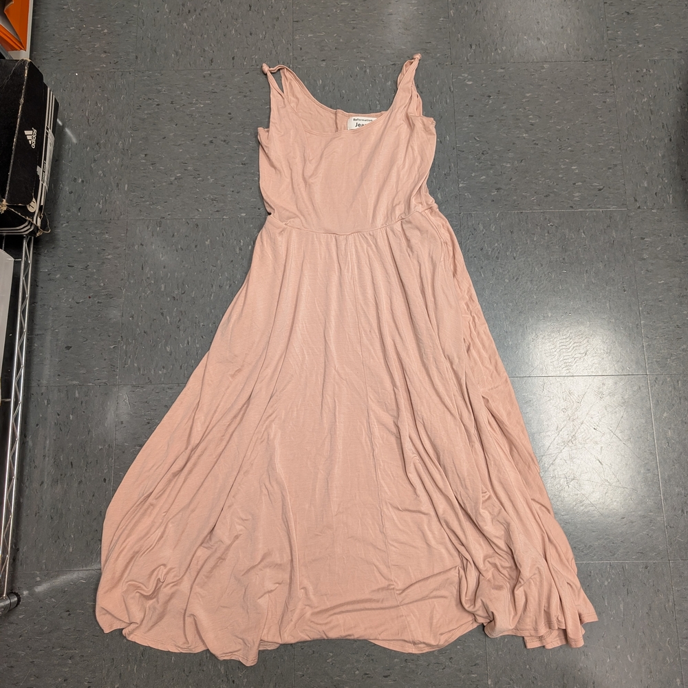 Reformation Blush Pink Maxi Dress
